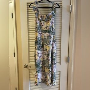 NWT Loft midi paisley dress